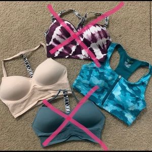 SPORTS BRAS VS PINK and TEK GEAR